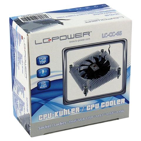 Dissipatore CPU Cosmo Cool LC-CC-65 ad Aria per Socket Intel LGA 775/1150/1151/1155/1156  - Foto 4