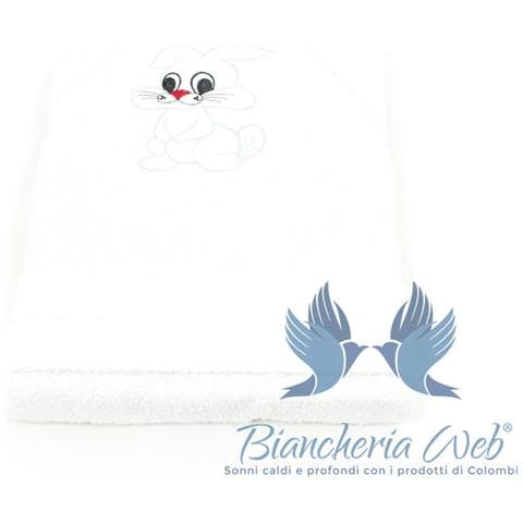 Accappatoio In Spugna Per Bambini Modello Kinder Ob Colore Bianco 3-4anni Bianco - Foto 1