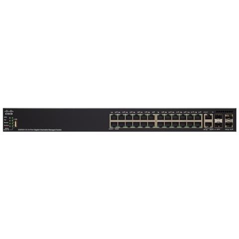 Switch SG550X-24 24 Porte Ethernet 10/100/1000 BASE-T - Foto 1