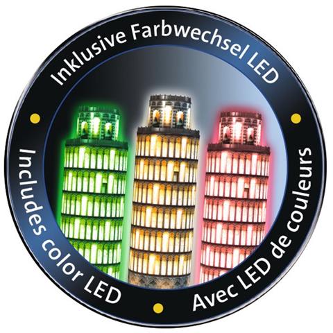 Puzzle 3D Torre Pisa Night 216 Pezzi - Foto 4