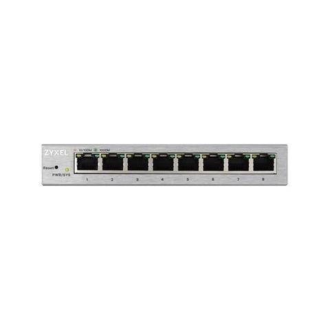 SWITCH 8P LAN GIGABIT ZYXEL GS1200-8-EU0101F Unmanaged Plus 8P Gigabit - Foto 2