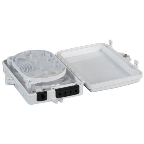 I-CASE FTTH-OUT4 - Terminale di testa FTTH per esterno IP65 4 porte - Foto 2