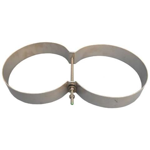 Cinghie, Zaini, Fasce Per Bombole Tecnomar Inox Ring For Twin Tanks Bombole One Size - Foto 1