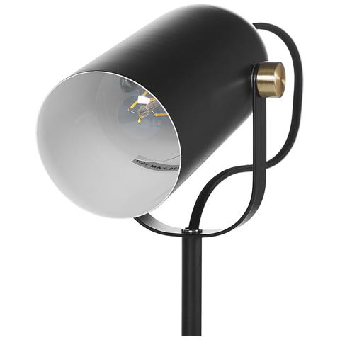Lampada Da Tavolo In Metallo Nero Tyria - Foto 20
