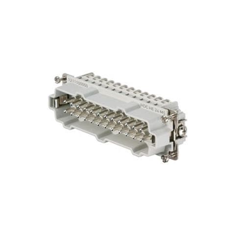 Connettore Inserto Maschio Hdc 24p+t 16a 500v 1211100000 - Foto 1