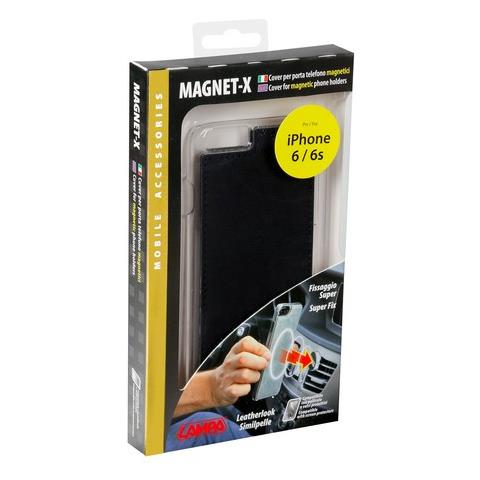 Magnet-x, Cover Per Porta Telefono Magnetici - Apple Iphone 6 / 6s - Nero - Foto 3