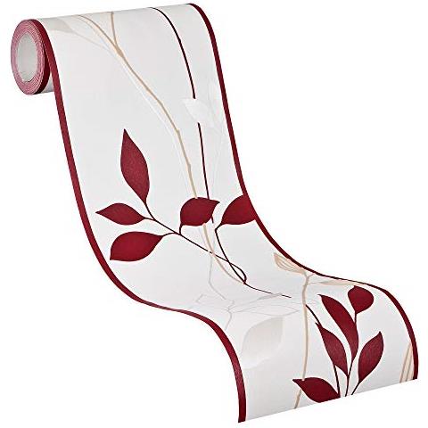 249630 - Bordo Collezione Avenzio 4, Colore: Crema / rosso / beige - Foto 1
