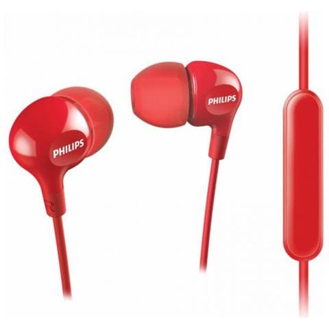 Auricolare Cablato In-ear Rosso - Foto 1