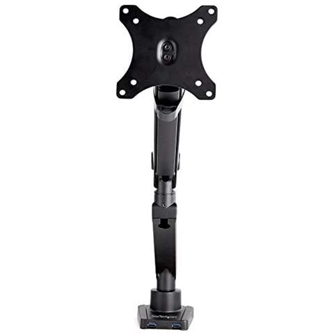 Supporto da scrivania per monitor VESA da 17"" a 34"" 2 porte USB 3.0 integrate con gestione dei cavi (ARMSLIM2USB3) - Foto 2