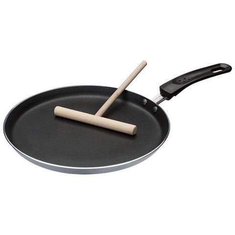 456.722 Padella Per Crepes Induzione Grigio / Nero Alluminio Crepe Della Padella Induzione 26 Cm Per Pc, Stendi-impasto, Alluminio, 43.7 X 26.2 X 2.0 Cm, 2 Unita - Foto 4