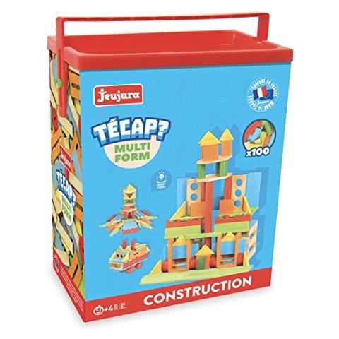 Jeujura 100 Pezzi Tecap Multiforme Multicolore Jeujuraj8344 - Foto 1