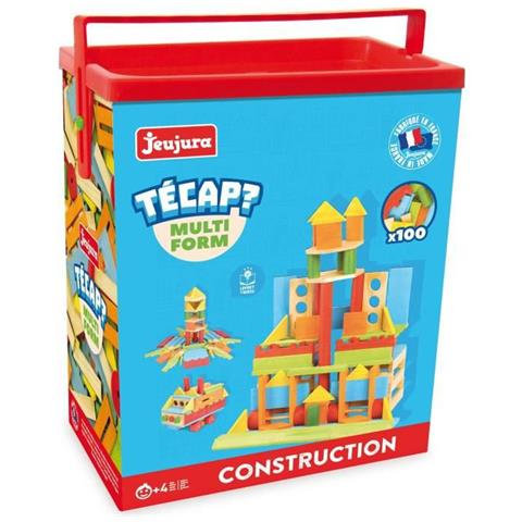 Jeujura 100 Pezzi Tecap Multiforme Multicolore Jeujuraj8344 - Foto 5