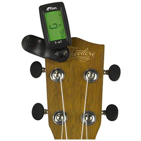 Tigre Clip-on Guitar Tuner - Chromatic Tuner Per Chitarra Ukulele E Violino - Foto 4
