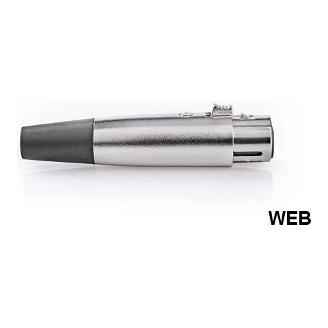 Connettore Xlr Femmina A 3 Pin Xlr 25 Pezzi Metallo - Foto 5