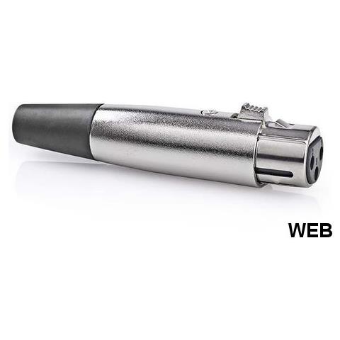 Connettore Xlr Femmina A 3 Pin Xlr 25 Pezzi Metallo - Foto 1
