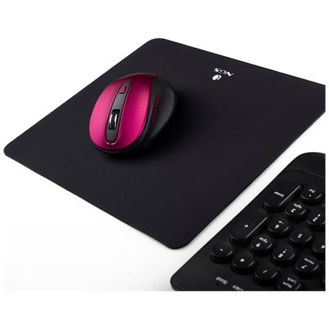 Tappetino Per Mouse Kilim 250x210mm Antiscivolo Slim Nero - Foto 5