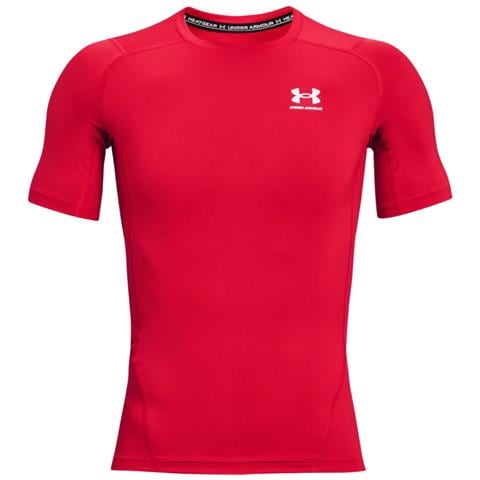 Heatgear Armour Short Sleeve, Uomo, Rosso, Magliette A Compressione, Numero: M Eu - Foto 1