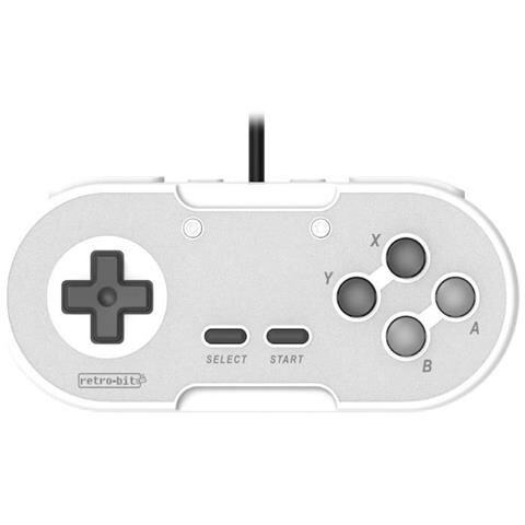 Retrobit Legacy 16 Usb Controller - Gray - Switch, Pc, Steam, Raspberry Pi - Foto 1