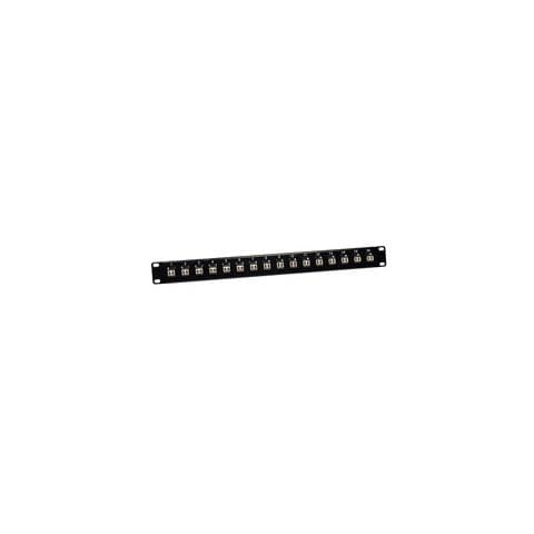 16-Port 1U Rackmount Fiber Optic Patch Panel, LC / LC, LC - Foto 1