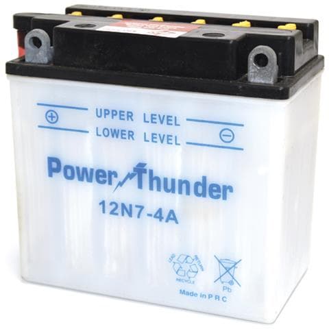 Batteria Power Thunder 12n7-4a 12v / 7ah - Foto 1