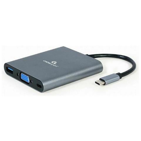 Adattatore Multiporta 6 In 1 Usb Type-c Cablexpert A-cm-combo6-01 - Foto 8
