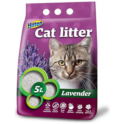 Sabbia Per Gatti Lavanda 5 L - Foto 1