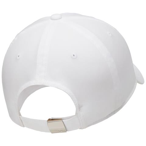 Dri-fit Club Unstructured Metal Swoosh Cap Fb5372-100 Unisex Taglia L /XL Colore Bianco - Foto 2