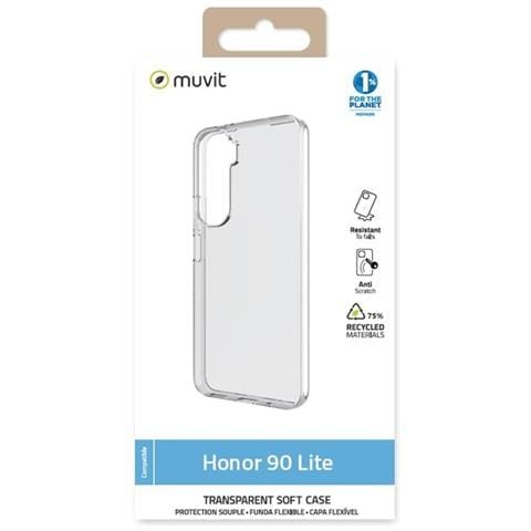 Cover Per Honor 90 Lite Flessibile Soft, Trasparente - Foto 2