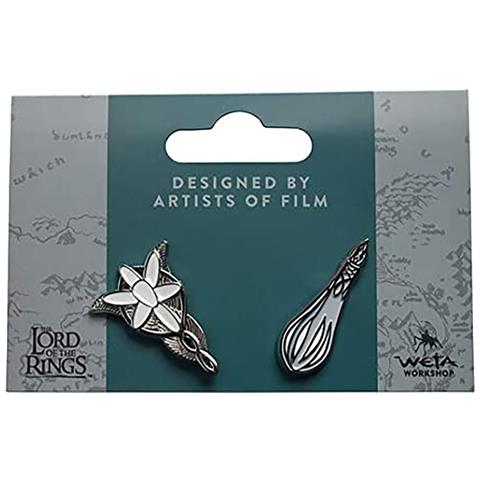Lord Of The Rings - Evenstar & Galadriel's Phial Spilla - Foto 2