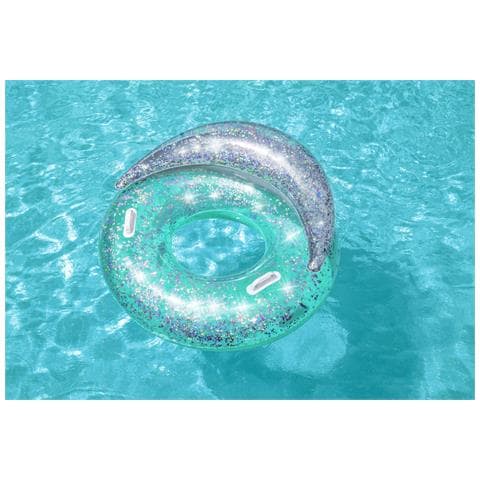 Poltrona Ciambella Gonfiabile Galleggiante Glitter Dream Bestway 43509 - Foto 2