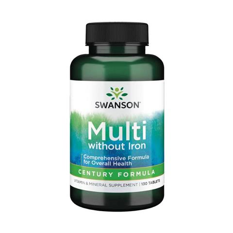 Multi Whitout Iron 130 Tab Century Formula - Foto 1