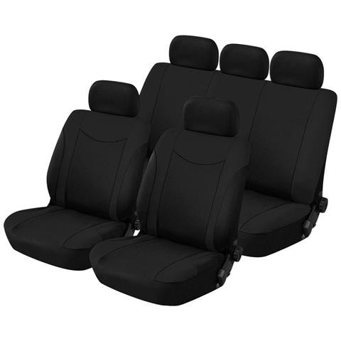 Set Completo Coprisedili Veneris Nero Per Auto Universale Per Tutte Le Auto - Foto 1