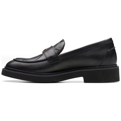 Splend Penny Loafers Mocassino Pelle Scarpe Donna Nero Eu 39.5, Cl26176778 - Foto 3