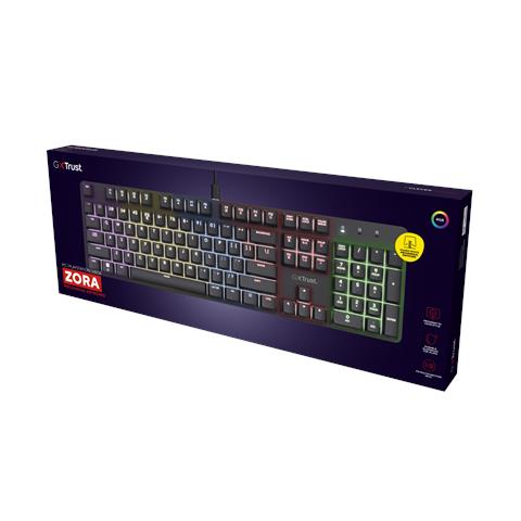 GXT 871 Zora tastiera Gaming USB Tedesco Nero - Foto 7