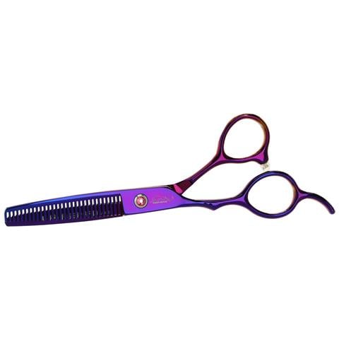 Sfoltitrice Per Parrucchieri 5,5 Per Mancini Purple - Foto 4