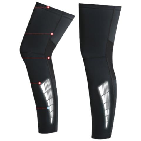 Manicotti Refrigeranti Per Ciclismo E Corsa - Traspiranti E Con Protezione Uv Black L - Foto 1