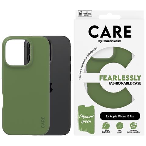 CARE by PG Green iPhone16 6.3 Pro custodia per cellulare Cover Trasparente - Foto 2