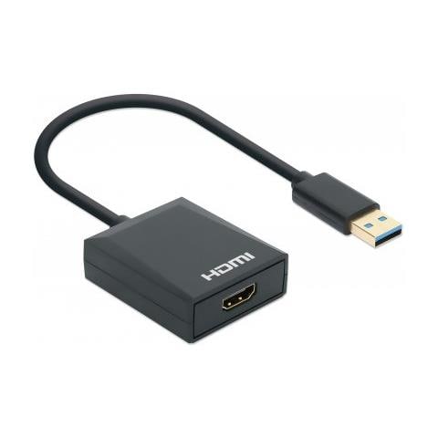 153690 Docking Station per Laptop Interfaccia USB 3.2 Gen 1 (3.1 Gen 1) Type-A Colore Nero - Foto 2