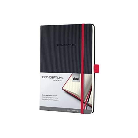 Conceptum quaderno per scrivere A4 194 fogli Nero, Rosso - Foto 1
