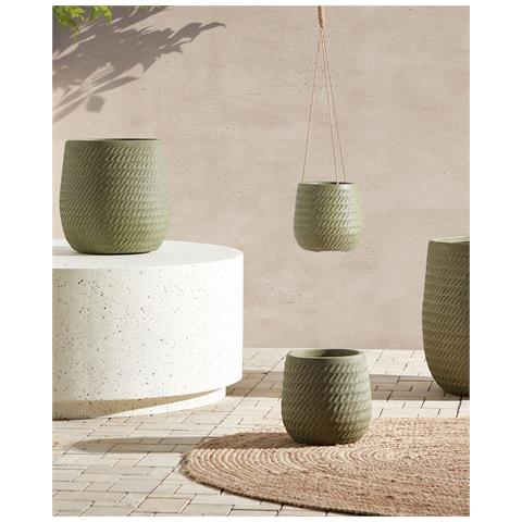 Vaso Per Piante Livadia 20 Cm Verde Oliva - Foto 1