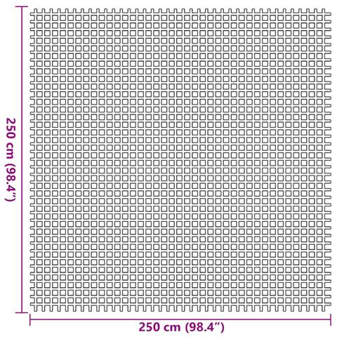 Tappeto per Tenda Antracite 2,5x2,5 m - Foto 7