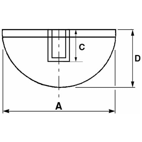Paracolpi D'appoggio Maschio 69x75 - Foto 2