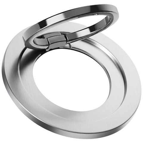 Anello Di Supporto Magsafe Per Iphone, Magnetico E Rotante, Argento - Foto 1