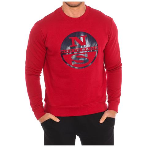 Felpa Girocollo A Maniche Lunghe 9024130 Da Uomo - Foto 1