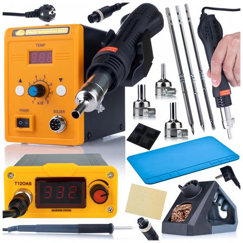 Stazione Saldante T12 Orange Akbash Standard T12oas Set - Precisione E Versatilità | 200-450°c | Elettronica E Riparazioni - Foto 1
