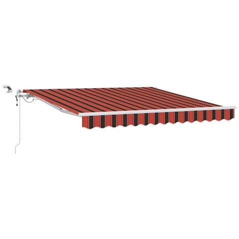Tenda Retrattile Arancione e Marrone 300 x 250 cm - Foto 1