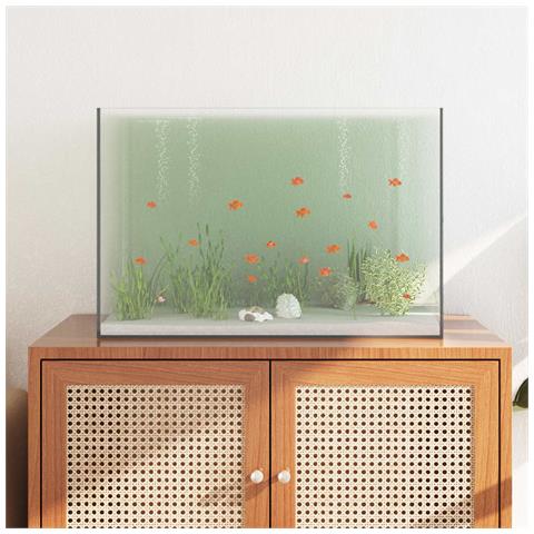 Acquario con archiviazione Trasparente 60 x 35 x 40 cm Vetro - Foto 2