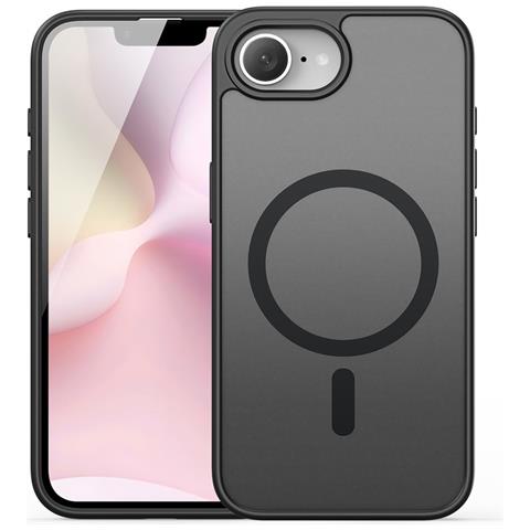 Cover per iPhone 16e - TPU+PC, Nero, MagSafe - Foto 1