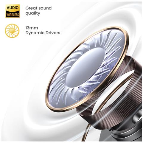 Auricolari TWS Wireless - Nero - Foto 4