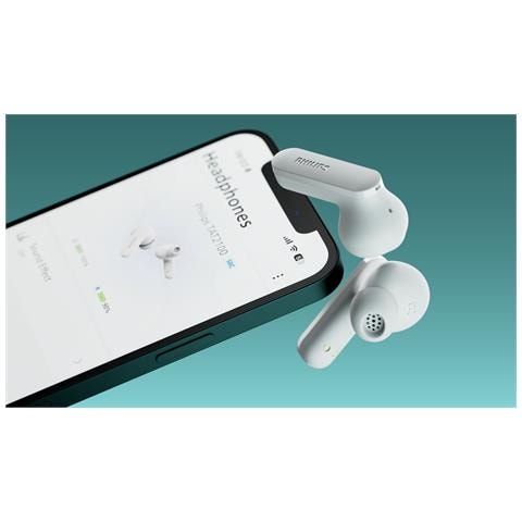 TAT2100 Auricolare True Wireless Stereo (TWS) In-ear Musica e Chiamate Bluetooth Bianco - Foto 2